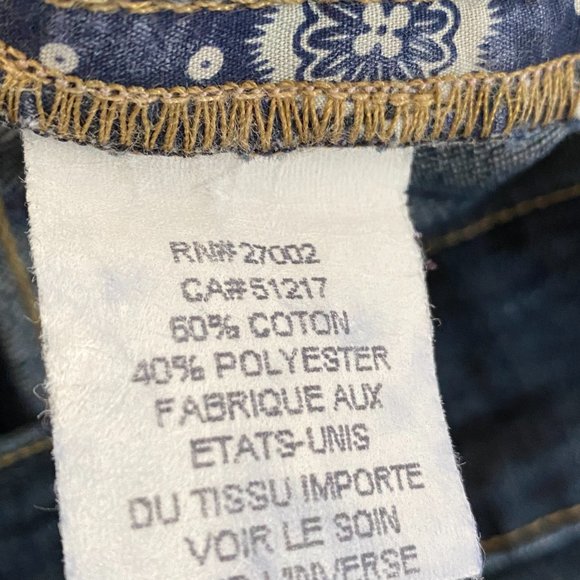 PAIGE Premium Denim "Hidden Hills" High Rise Boot Cut Blue Jeans Size 26 - Picture 10 of 11